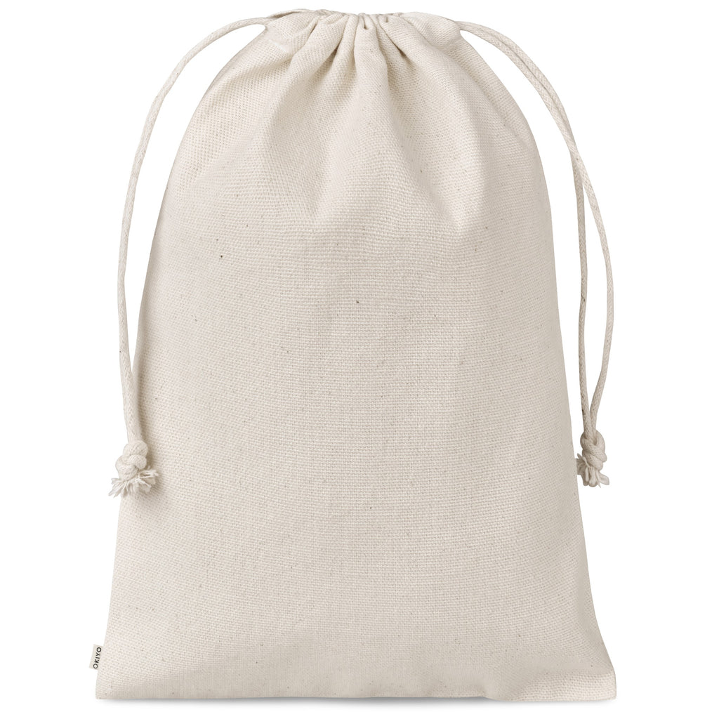 Okiyo Chikara Maxi Cotton Drawstring Pouch