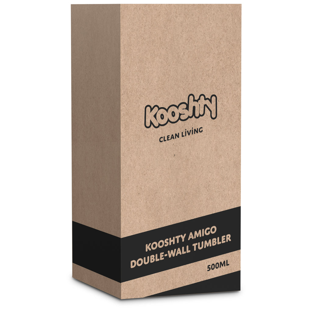 Kooshty Amigo Stainless Steel & Plastic Double-Wall Tumbler - 500ml