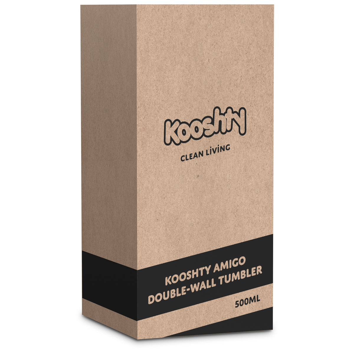 Kooshty Amigo Stainless Steel & Plastic Double-Wall Tumbler - 500ml