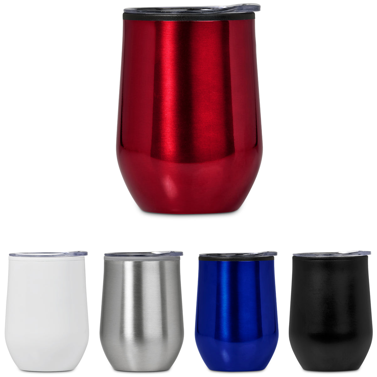 Serendipio Madison Stainless Steel & Plastic Double-Wall Tumbler - 350ml