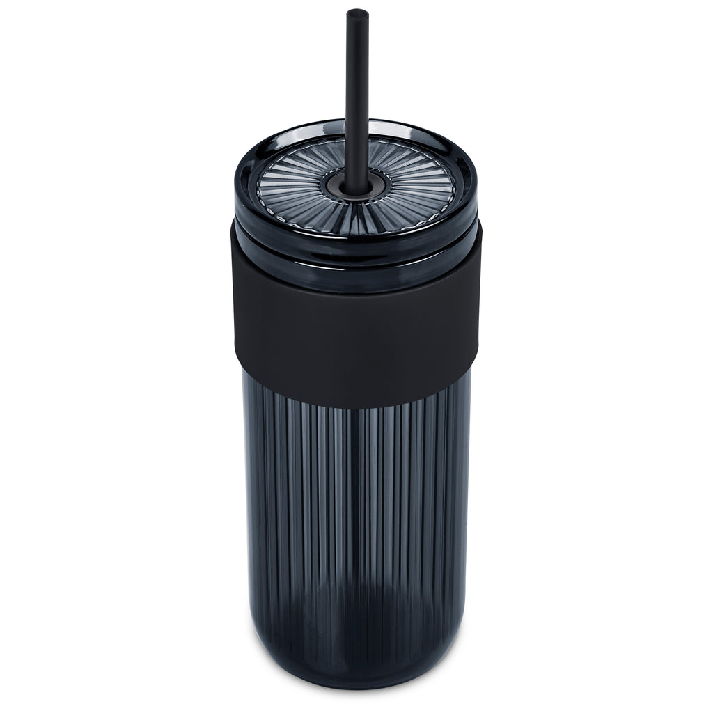 Serendipio Mayfair Plastic Tumbler & Straw – 650ml
