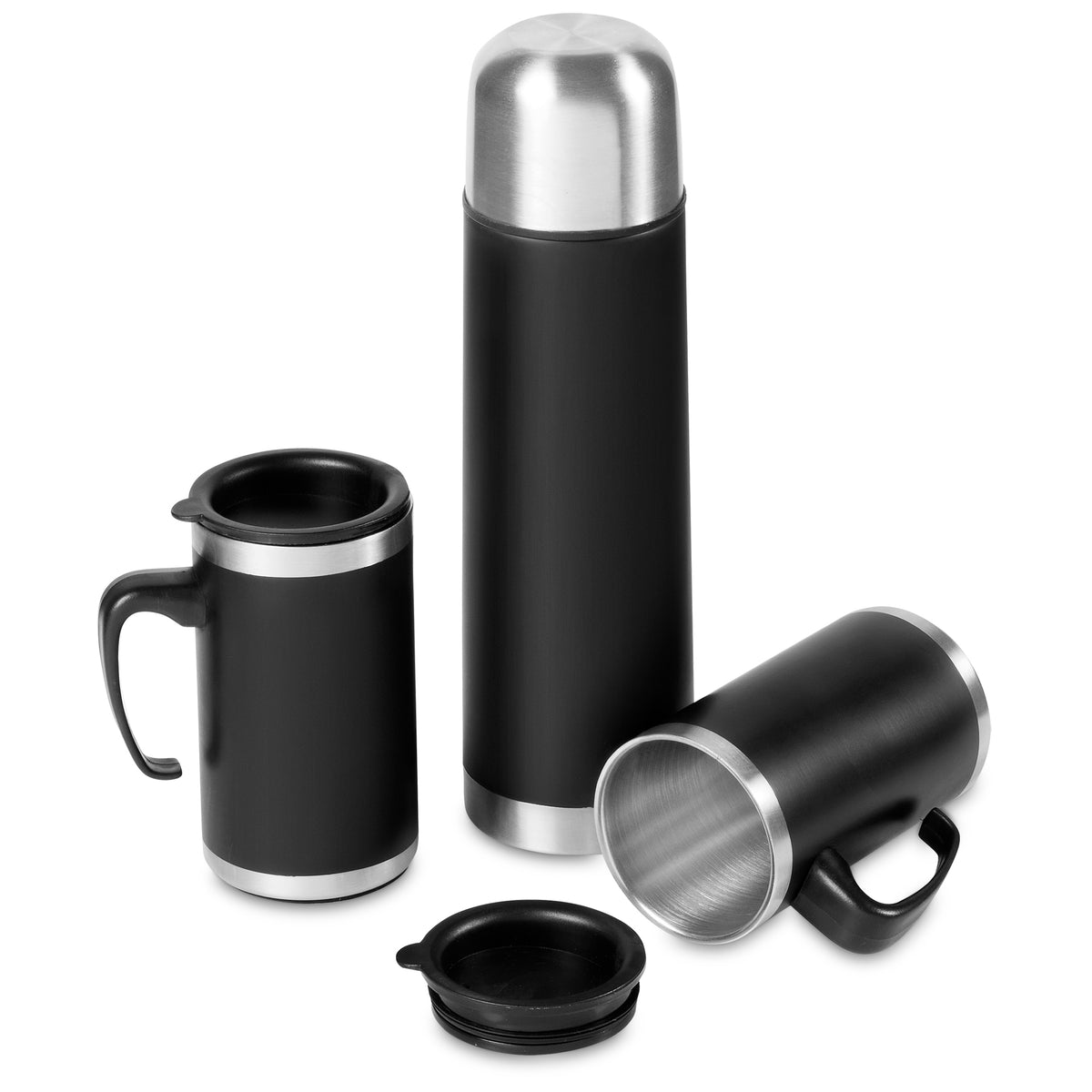 Altitude Cardinal Stainless Steel Vacuum Flask & Mug Set