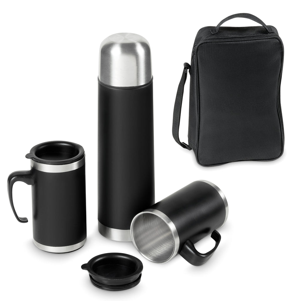 Altitude Cardinal Stainless Steel Vacuum Flask & Mug Set