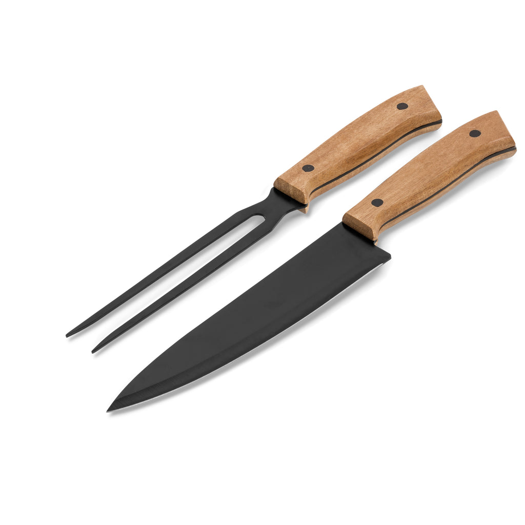 US Basic Butcher's Block Carving Set