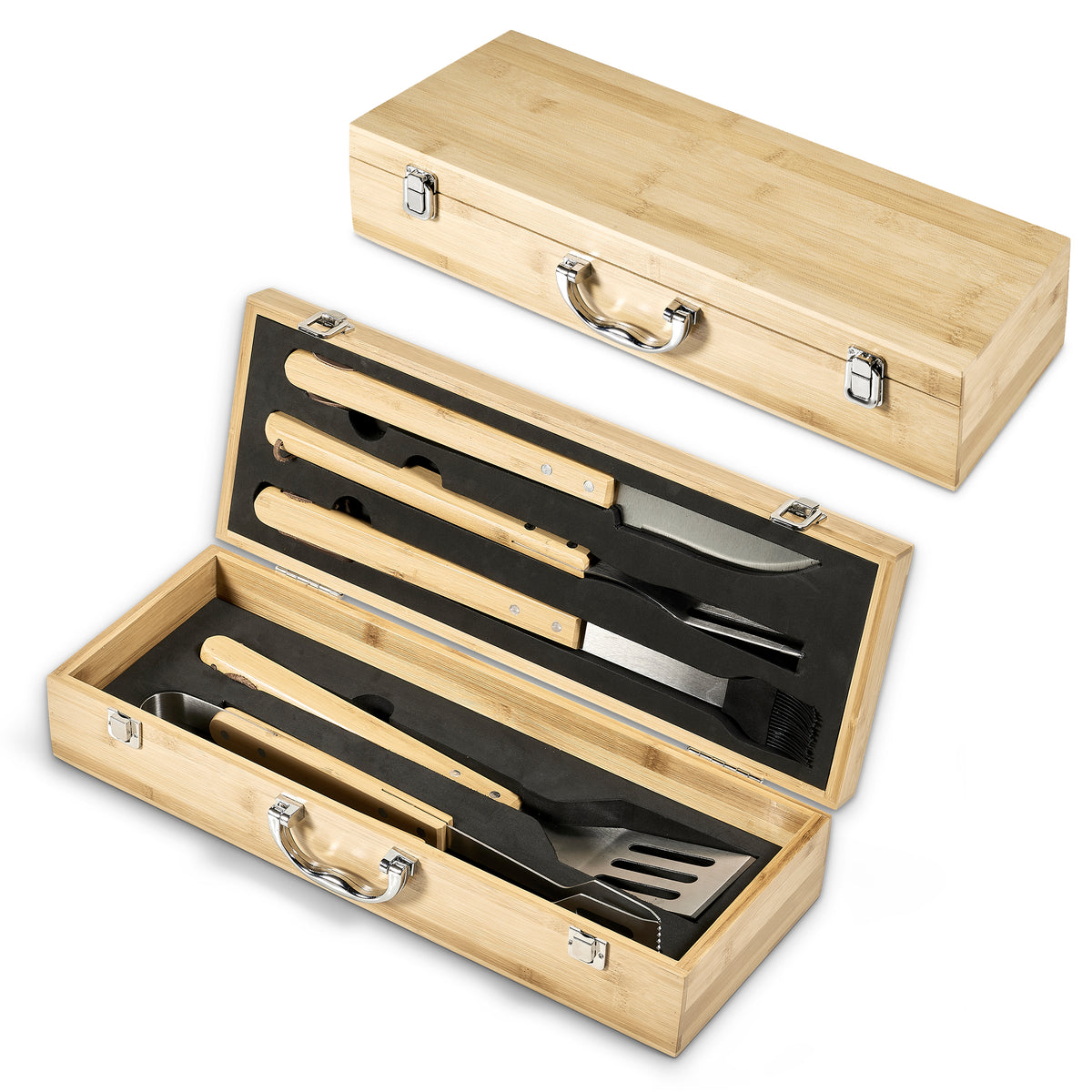 Okiyo Yakiniku Bamboo 5-Piece Braai Set