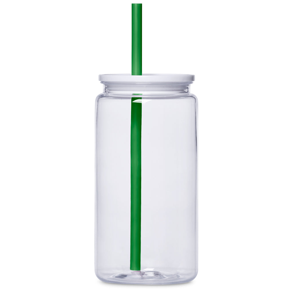 Altitude Mina Plastic Tumbler and Straw - 550ml