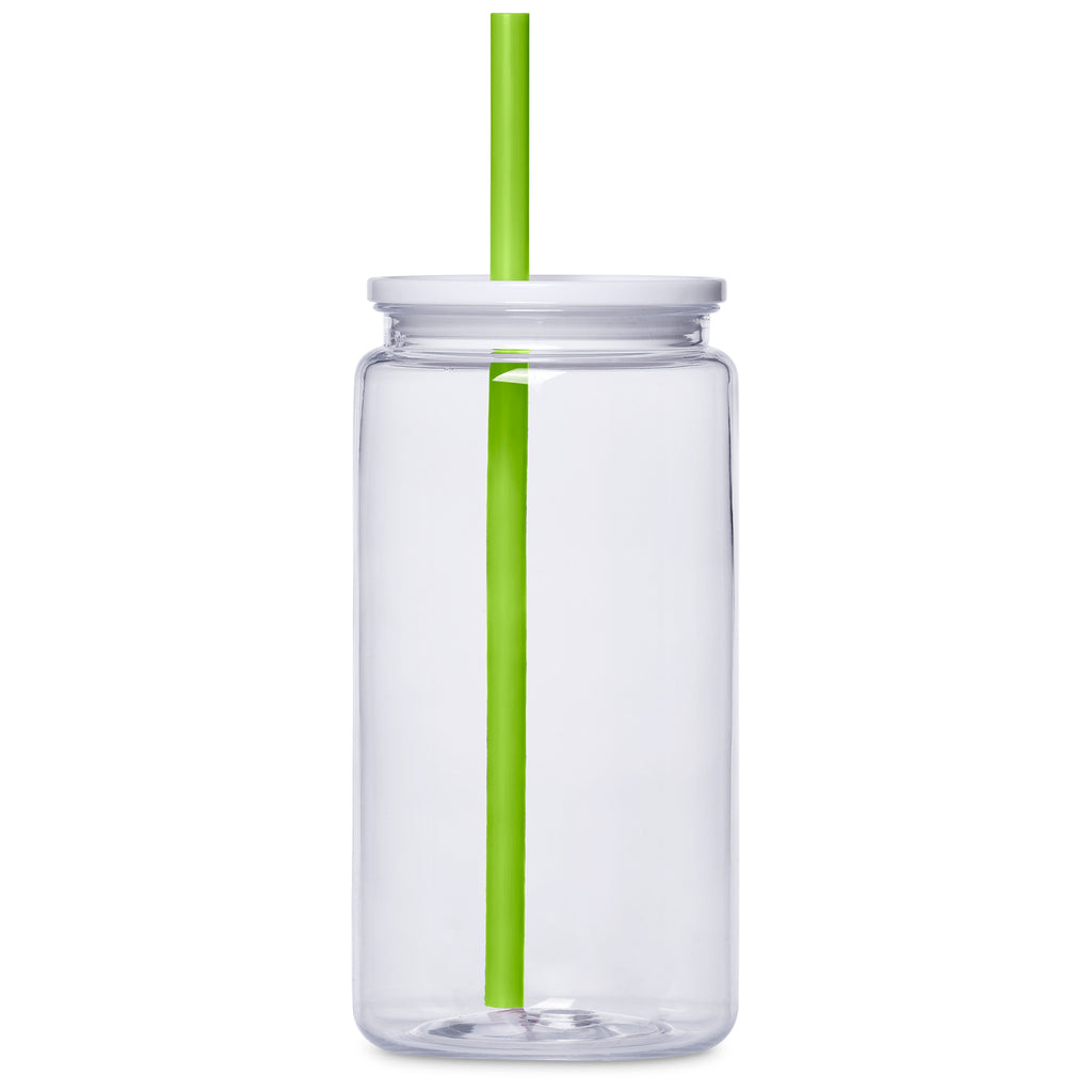 Altitude Mina Plastic Tumbler and Straw - 550ml