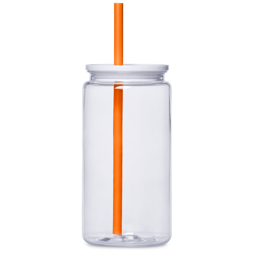 Altitude Mina Plastic Tumbler and Straw - 550ml