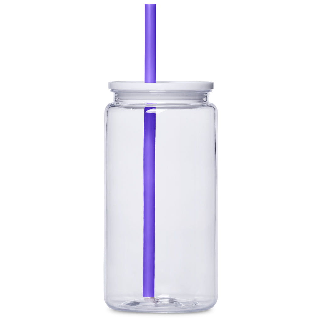 Altitude Mina Plastic Tumbler and Straw - 550ml