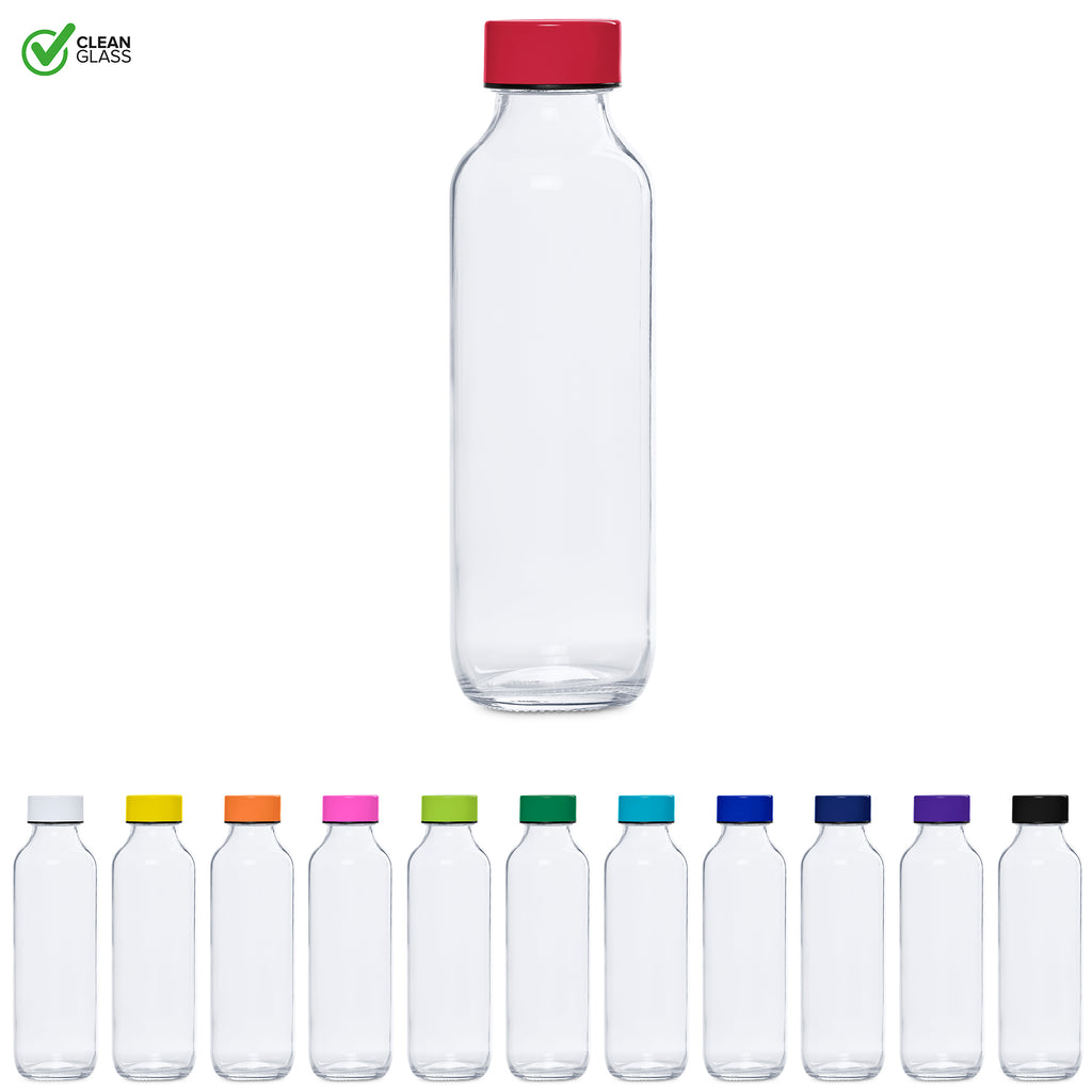 Kooshty Gladiola Glass Water Bottle - 500ml