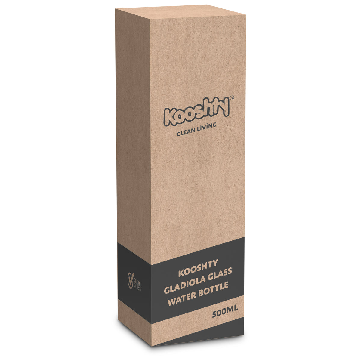 Kooshty Gladiola Glass Water Bottle - 500ml