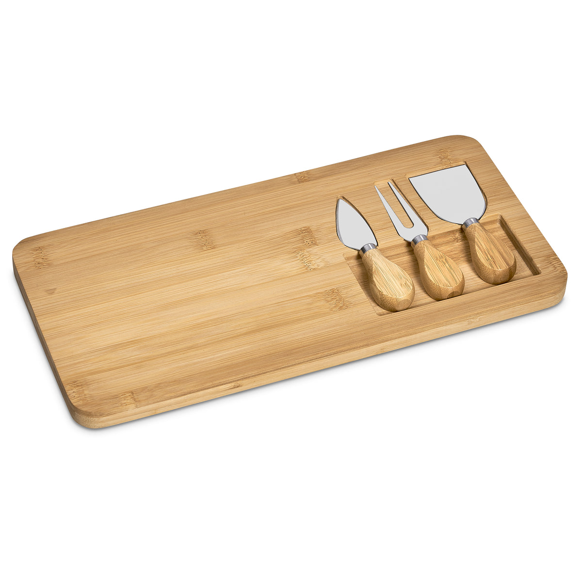 Okiyo Chizu Bamboo Cheese Board Set