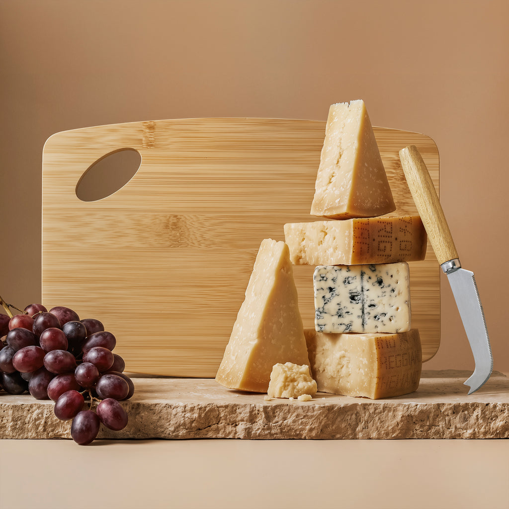 Okiyo Edamu Bamboo Cheese Board Set