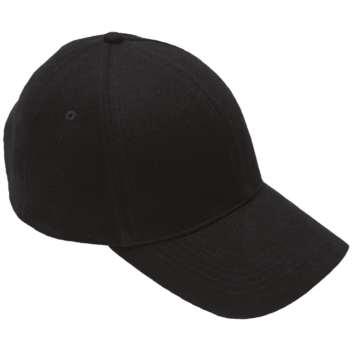 6 Panel Brushed Cotton Cap - Barron
