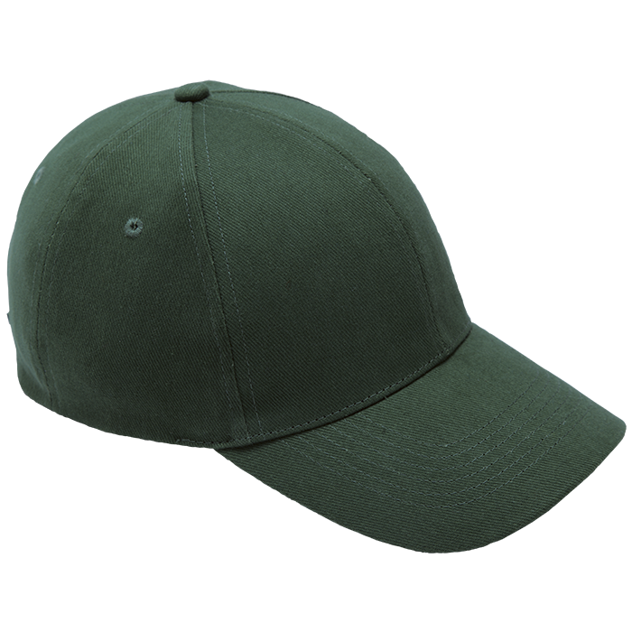 6 Panel Brushed Cotton Cap - Barron