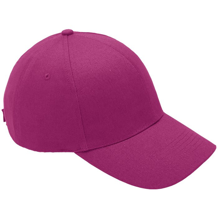 6 Panel Brushed Cotton Cap - Barron