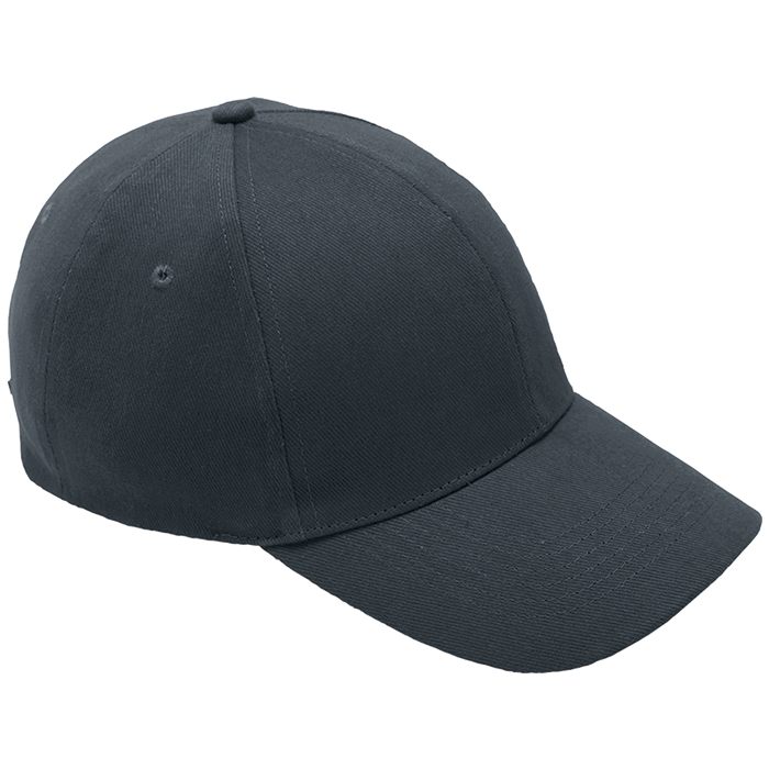 6 Panel Brushed Cotton Cap - Barron