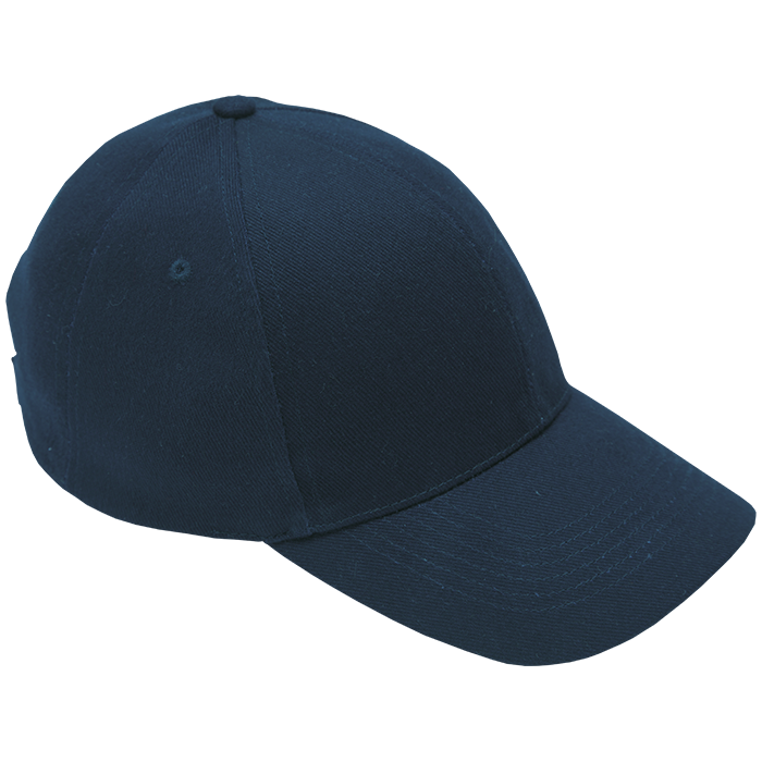 6 Panel Brushed Cotton Cap - Barron