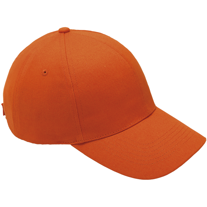 6 Panel Brushed Cotton Cap - Barron
