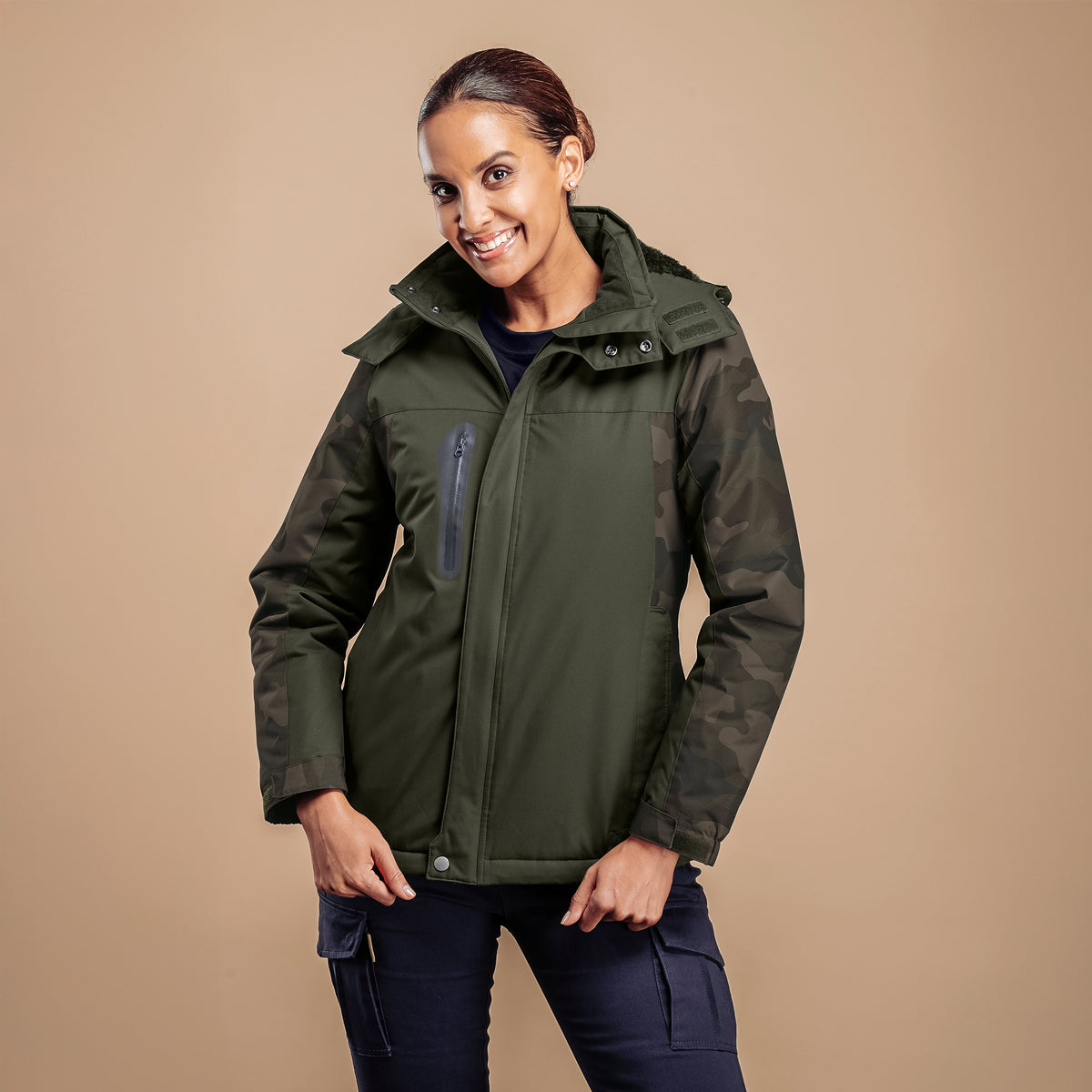 Ladies Camouflage Jacket