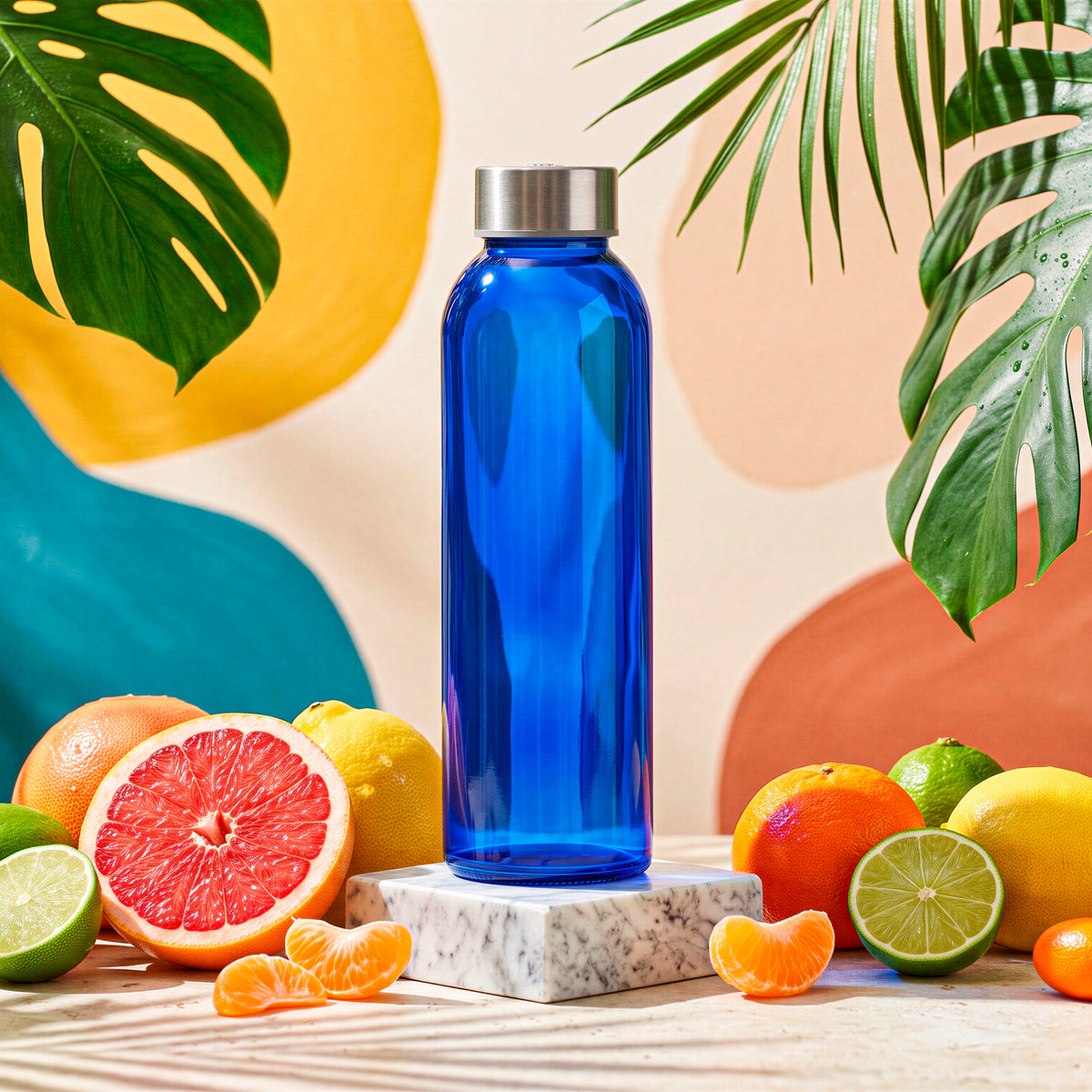 Kooshty Pura Glass Water Bottle - 500ml