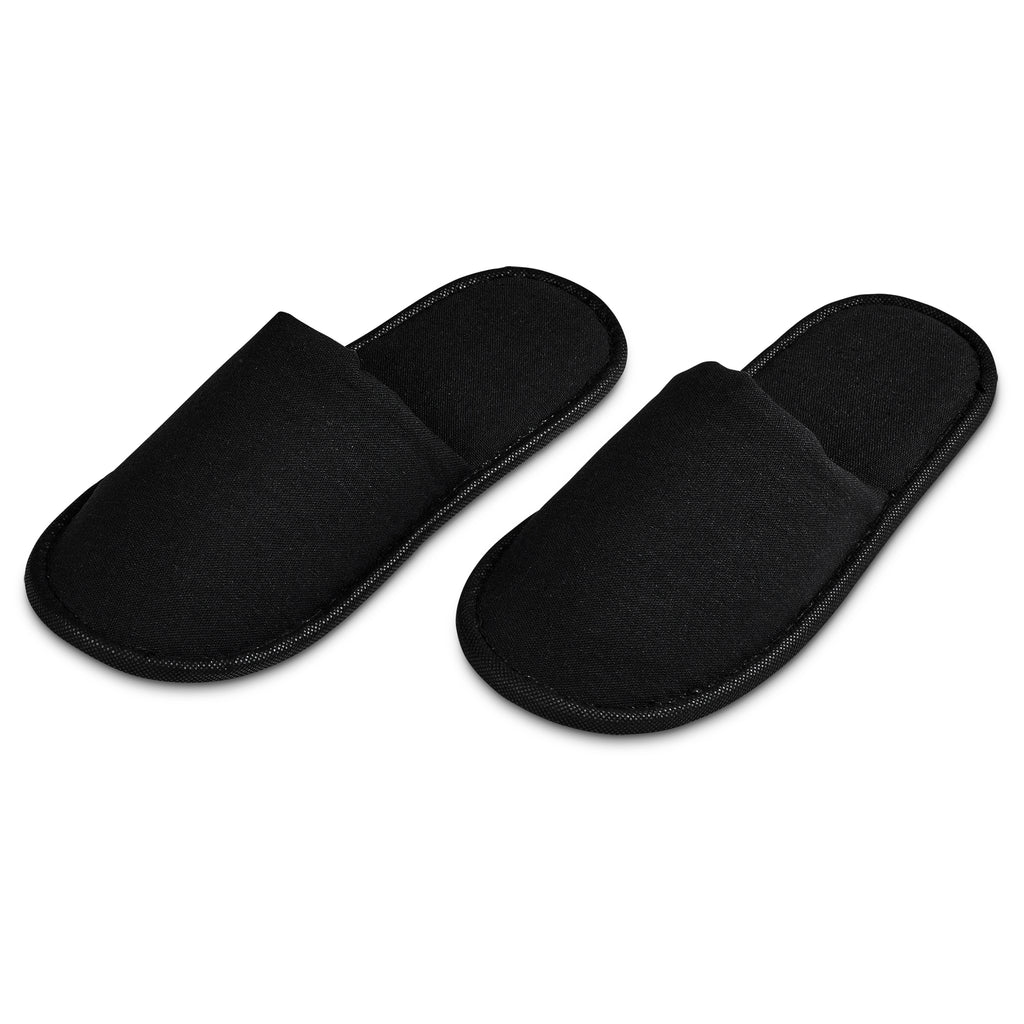 Serendipio Be Our Guest Linen Slippers