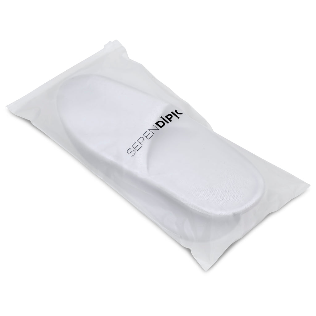Serendipio Be Our Guest Linen Slippers