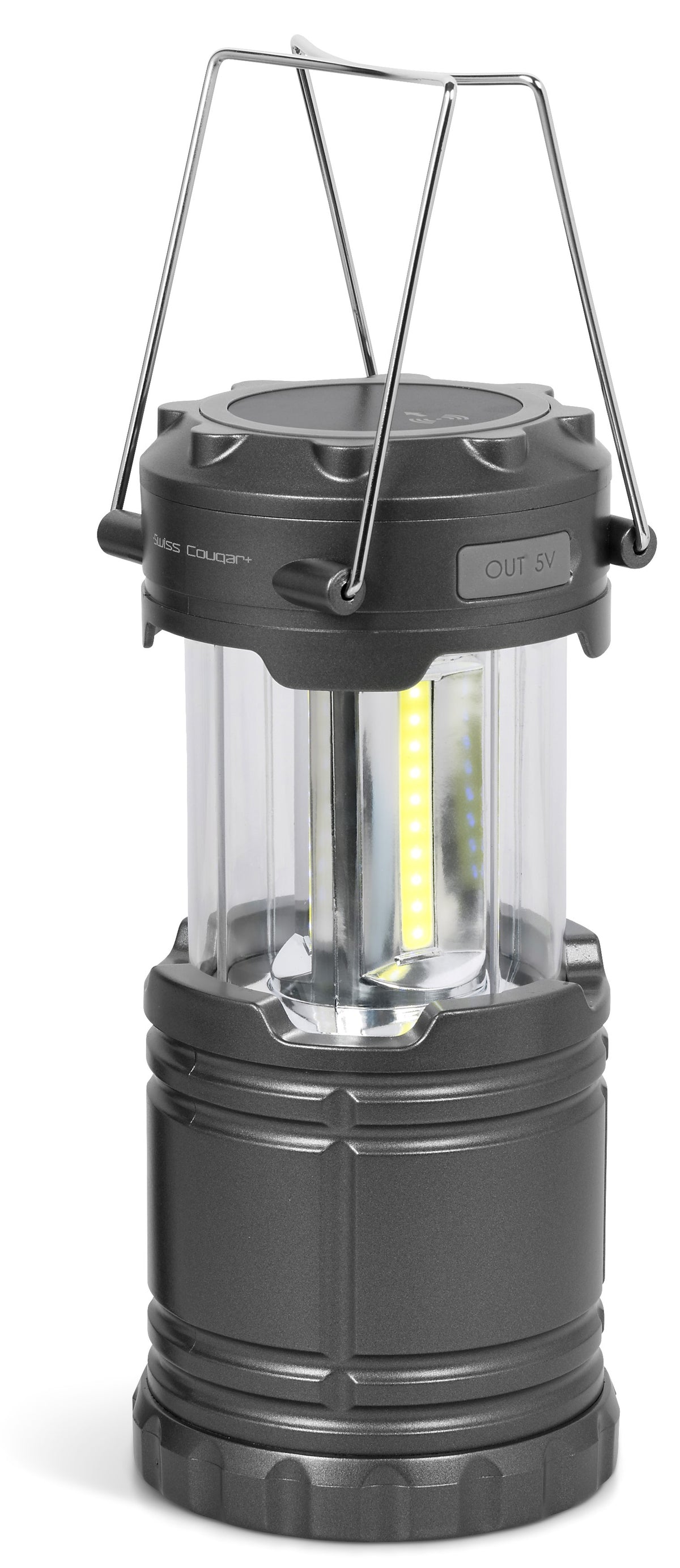 Swiss Cougar Cape Town Lantern & Wireless Charging Power Bank - 4 000mAh